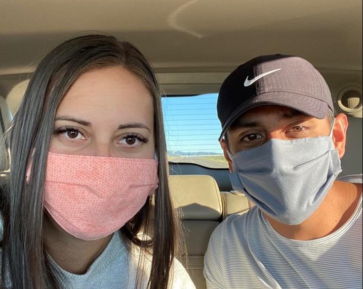 Erica Gallegos and Bryan Lopez